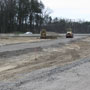 Construction of Northern Northbound Crossover - 04/10/2012