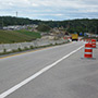 Work on old Northbound Mainline with Traffic on Northbound Traffic Diversion - 09/05/2012