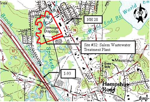 Salem Wastewater Treatment Plant Site:  Site #32